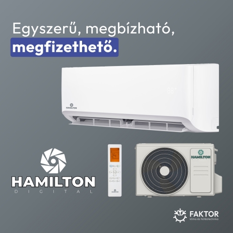 Hűtés, fűtés energiatakarékosan? Hamilton Aether!